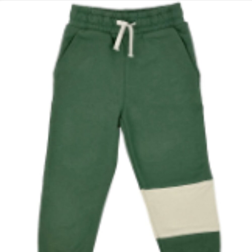 Tiny Whales - Trailblazer Sweatpants-Forest/Stone